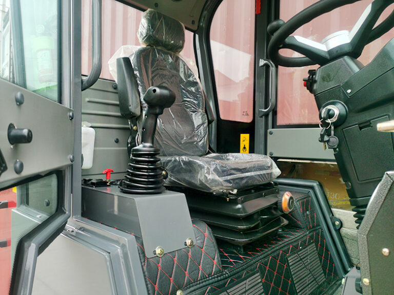 A/C Cabin with Joystick Controls – Work Comfortably in Any Conditions