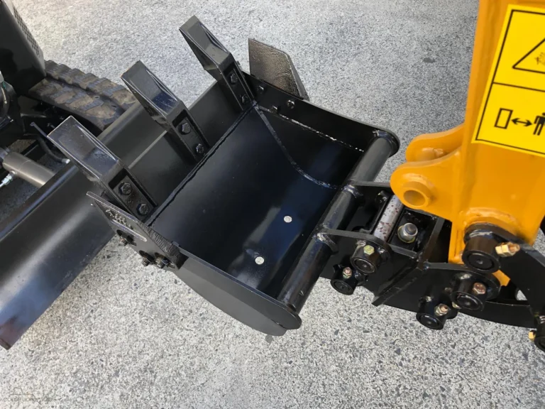 0.022m³ Bucket and Upgraded Hydraulics for Efficient Precision Work