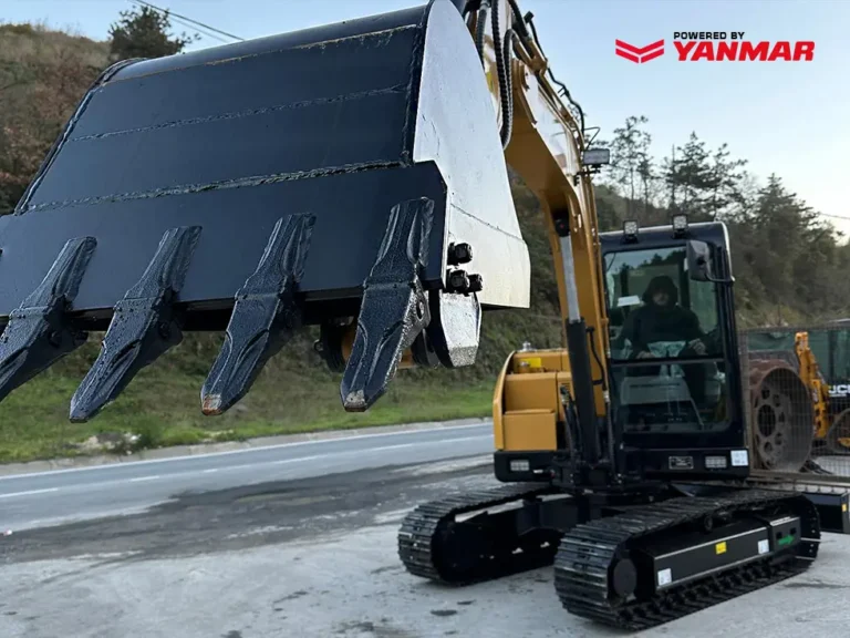 3812mm Maximum Digging Depth and 6257mm Digging Reach