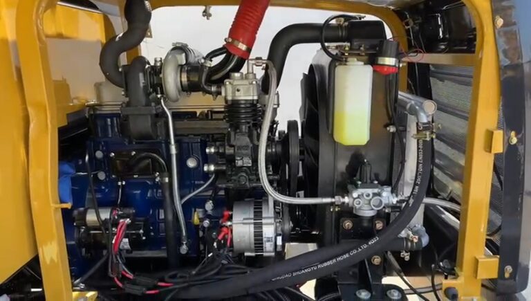 58kW diesel engine for efficient power and low fuel use