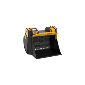 Padding bucket for excavators