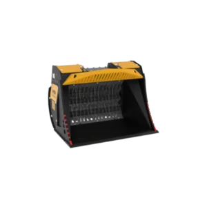Padding bucket for excavators