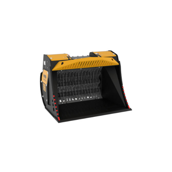 Padding bucket for excavators