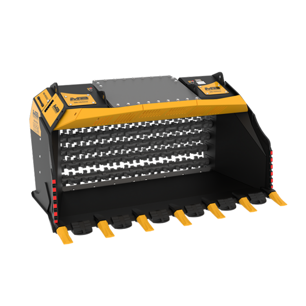 the ultimate high-capacity shaft screener built for the world’s largest excavators and loaders. Ideal for large-scale mining, earthworks, and heavy-duty material processing on-site.