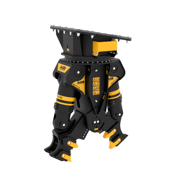 Demolition pulverizer for excavators