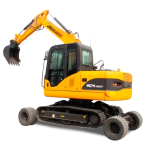 Equipped with the durable Yanmar 4TNV98 engine, the MCM 90WDT delivers 44.4kW of consistent power for demanding excavation tasks.